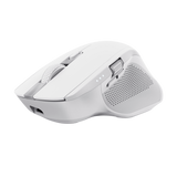 Mouse Trust Ozaa+, wireless RF 2.4GHz, bluetooth, conectivitate USB 1.1, 2.0, 3.0, rezolutie maxima 3200 DPI, alb