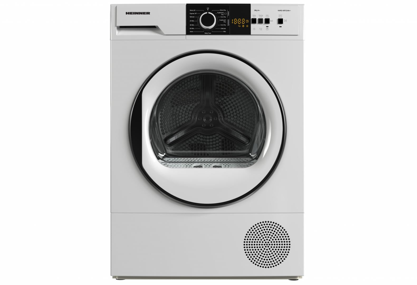 Uscator de rufe cu pompa de caldura Heinner HHPD-V8T1CHA++