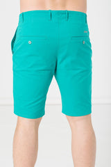 PANTALONI SCURT CASUAL BARBATI GREEN S