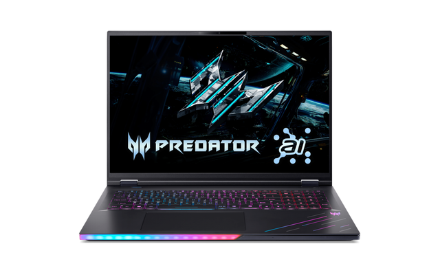 Notebook Gaming Acer Predator Helios 18 AI PH18-73-96HZ, cu procesor Intel Core Ultra 9 275HX, 18'' IPS, 32 GB DDR5, 2 TB SSD, NVIDIA GeForce RTX 5080, 16GB GDDR7, Windows 11 Pro
