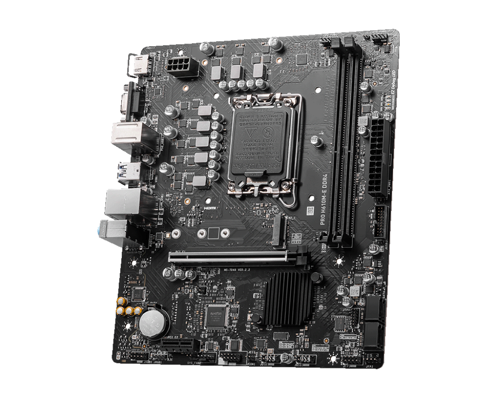 Placa de baza MSI PRO H610M-E DDR4, Socket 1700, DDR4, Micro-ATX