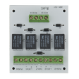 Modul electronic pentru doua usi cu incuietori tip fail-safe cu monitorizare sau buton.