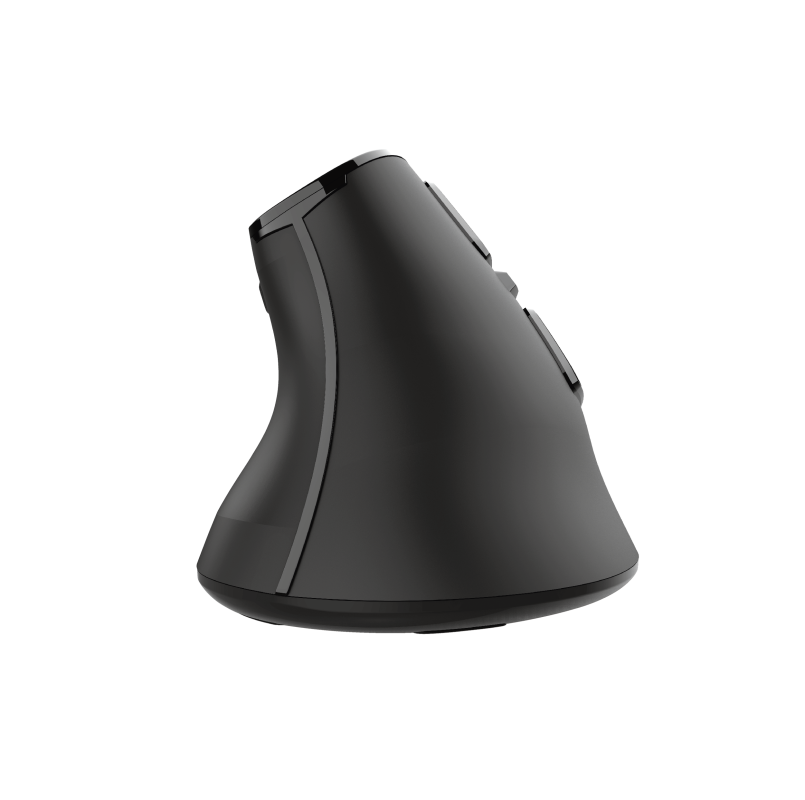Mouse Trust Voxx, Rechargeable Ergonomic Wireless, negru
