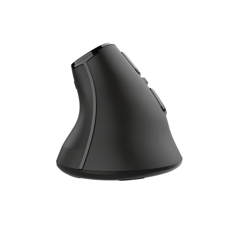 Mouse Trust Voxx, Rechargeable Ergonomic Wireless, negru