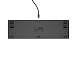 Tastatura gaming mecanica cu fir Genesis Thor 404 , iluminare RGB, switch-uri Peach, 107 taste, 11 butoane multimedia, negru