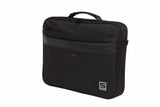 Geanta notebook Serioux, SRX-8444, dimensiuni 40 x 30 x 6 cm, compartiment laptop: max 15.6", bretea spate pentru prindere troller, curea de umar ajustabila, material poliester