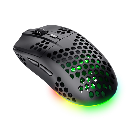 Mouse Trust GXT 929 Helox, wireless, rezolutie maxima 4800 DPI, negru