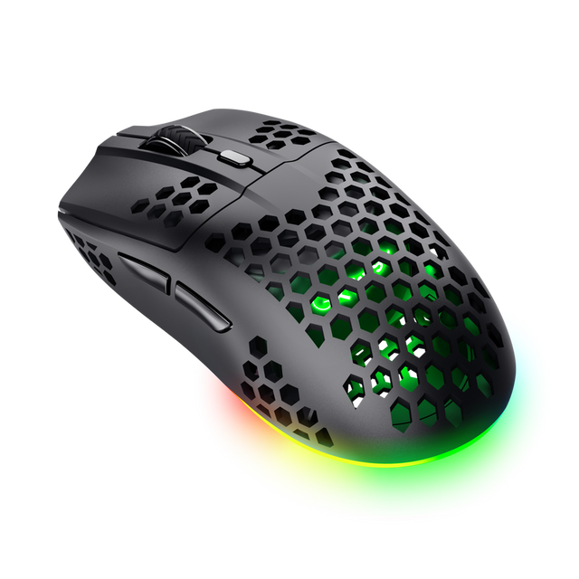 Mouse Trust GXT 929 Helox, wireless, rezolutie maxima 4800 DPI, negru