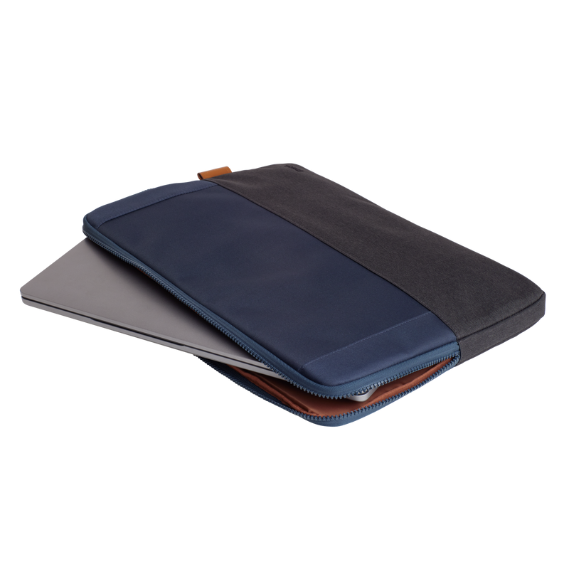 Husa laptop Trust Lisboa, pentru laptopuri cu diagonale pana in 16", materal POM, RPET Polyester, RPET, volum 1.5 L, albastru