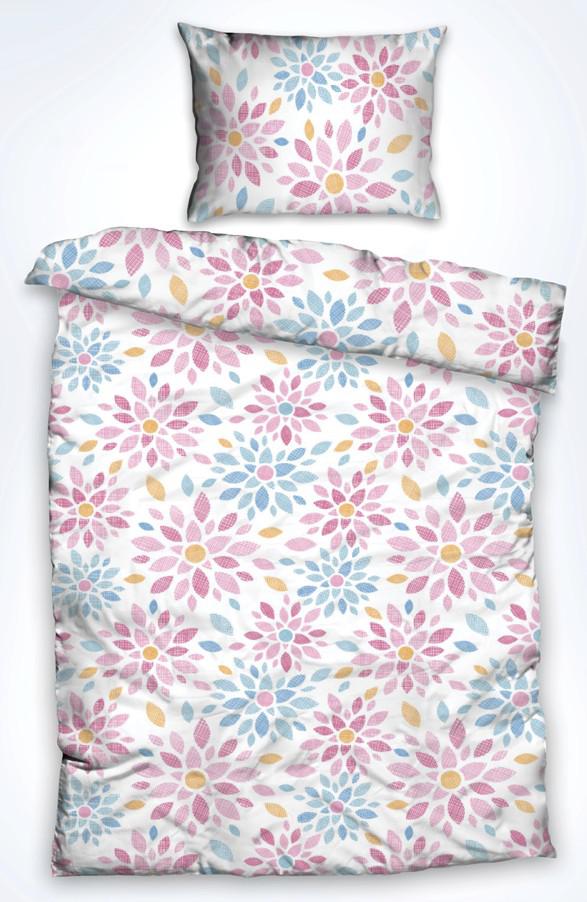 Set de pat,cearceaf cu elastic 180x200,Joy