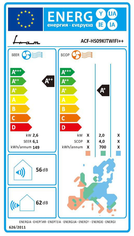 AER CONDITIONAT FRAM ACF-HS09KITWIFI++