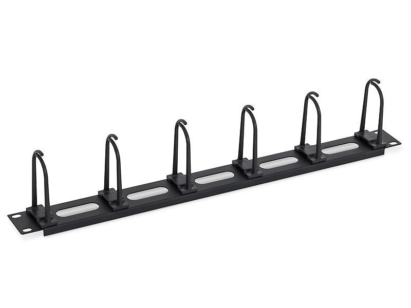 TRITON Inele organizatoare de cabluri ,1U,5 x big click-in ring,oval holes