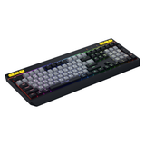 Tastatura mecanica cu fir Hator Icefall, conectivitate USB, polling rate 1000Hz, iluminare RGB pentru 8 zone diferite, tip switch membrana, material taste ABS cu gravare laser si acoperire UV, alb-negru
