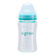 Biberon de sticla180 ml+2 tetine, U-Grow
