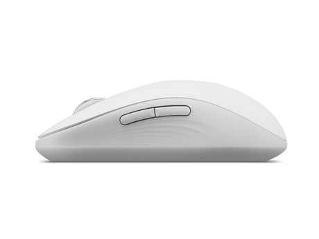 Mouse silentios Bluetooth Lenovo Yoga; pana la 4000DPI; tip: full size ambidextru; senzor: IR optic; numar de butoane: 6 (programabile); conectivitate: Bluetooth 5.3, se poate conecta la 3 dispozitive; greutate: 88g; compatibil cu Windows 10, Windows 11; include 1 x baterie de tip AA; culoare: alb