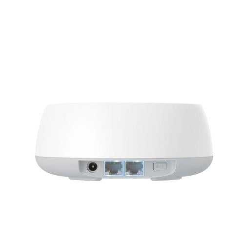 BE3600 Whole Home Mesh Wi-Fi 7 System SPEED: 688 Mbps at 2.4 GHz + 2882 Mbps at 5 GHz SPEC: Internal Antennas, 2 × 2.5 Gigabit Ports (WAN/LAN auto-sensing), 160MHz for 5 GHz, 4-Stream FEATURE: Deco App, Router/AP Mode, IPv6, IPTV
