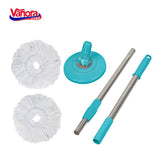 SET CURATENIE CU MOP ROTATIV, CLEAN360, ALBASTRU