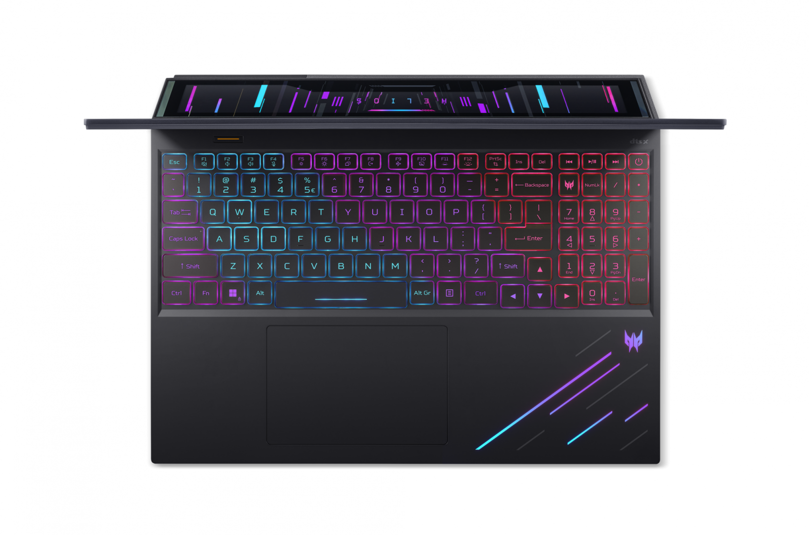 Notebook Gaming Acer Predator Helios 16 AI PH16-73-91HY, cu procesor Intel Core Ultra 9 275HX, 16'' OLED, 64 GB DDR5, 2 x 1 TB SSD, NVIDIA GeForce RTX 5090, 24 GB GDDR7, Windows 11 Pro