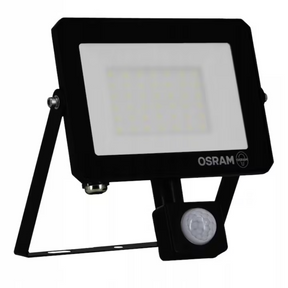 Proiector LED cu senzor de miscare si lumina Osram LUX, 30W, 220-240V, 2700 lm, lumina neutra (4000K), IP65, Negru