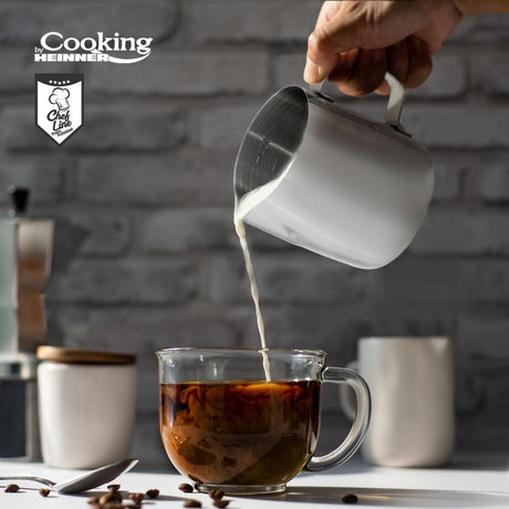 CANA INOX LAPTE 350 ML, COOKING BY HEINNER, CHEF LINE