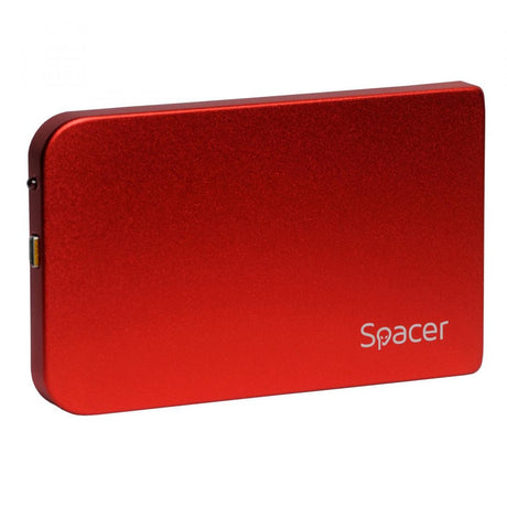 Rack extern HDD/SSD 2.5" Spacer USB 3.0 rosu