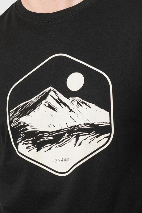 TRICOU CASUAL MOLDOVEANU BARBATI BLACK-M