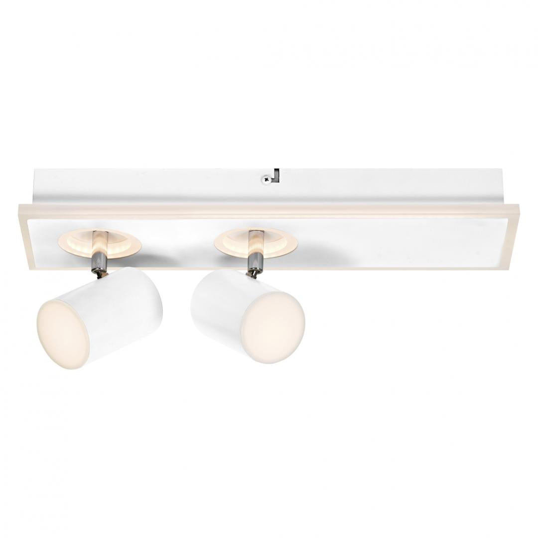 Spot LED dublu ajustabil Ledvance DECOR MARS, 29W, 3100 lm, lumina calda (3000K), IP20, 408mm, Alb, clasa energetica F