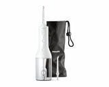 Irigator bucal PHILIPS Sonicare Cordless Power Flosser 3000 HX3826/31, Tehnologie QuadStream, Portabil, 2 moduri de curatare, 3 niveluri de intensitate , 2 x capete de curatare si 1 x husa trasport, Alb, L x A x I (mm) 92x134x247