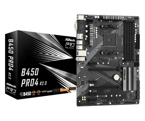 Placa de baza Asrock B450 Pro4 R2.0, AM4