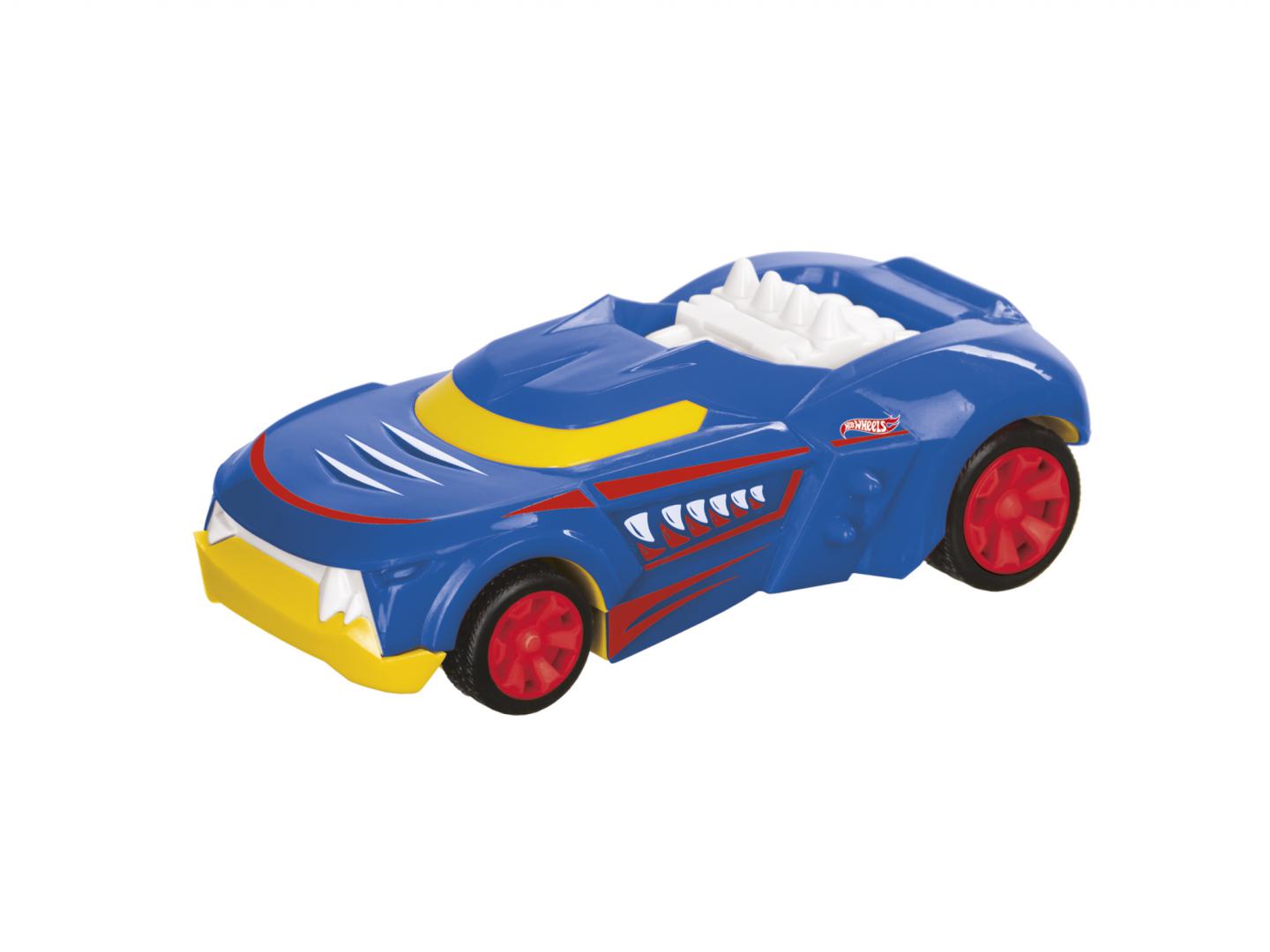 MASINA PULL&BACK, GROWLER, ALBASTRU, HOT WHEELS