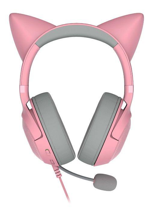 Casti Razer Kraken Kitty V2 - Quartz Edition