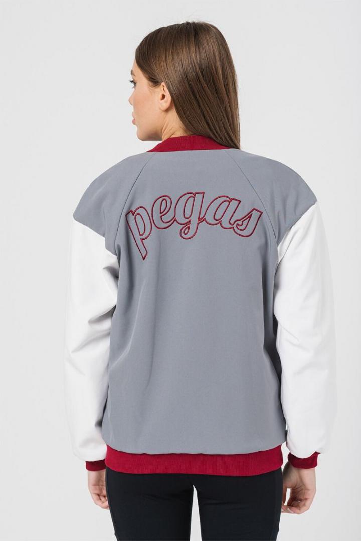 W JACHETA BOMBER  GRI GRENA XL