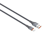 Cablu Serioux USB-A-TYPE-C 1M 30W.Lungime: 100 cm, Ieșire: 30W, tip cablu: USB-A la USB-C, culoare: Gri, funcție: încărcare și sincronizare