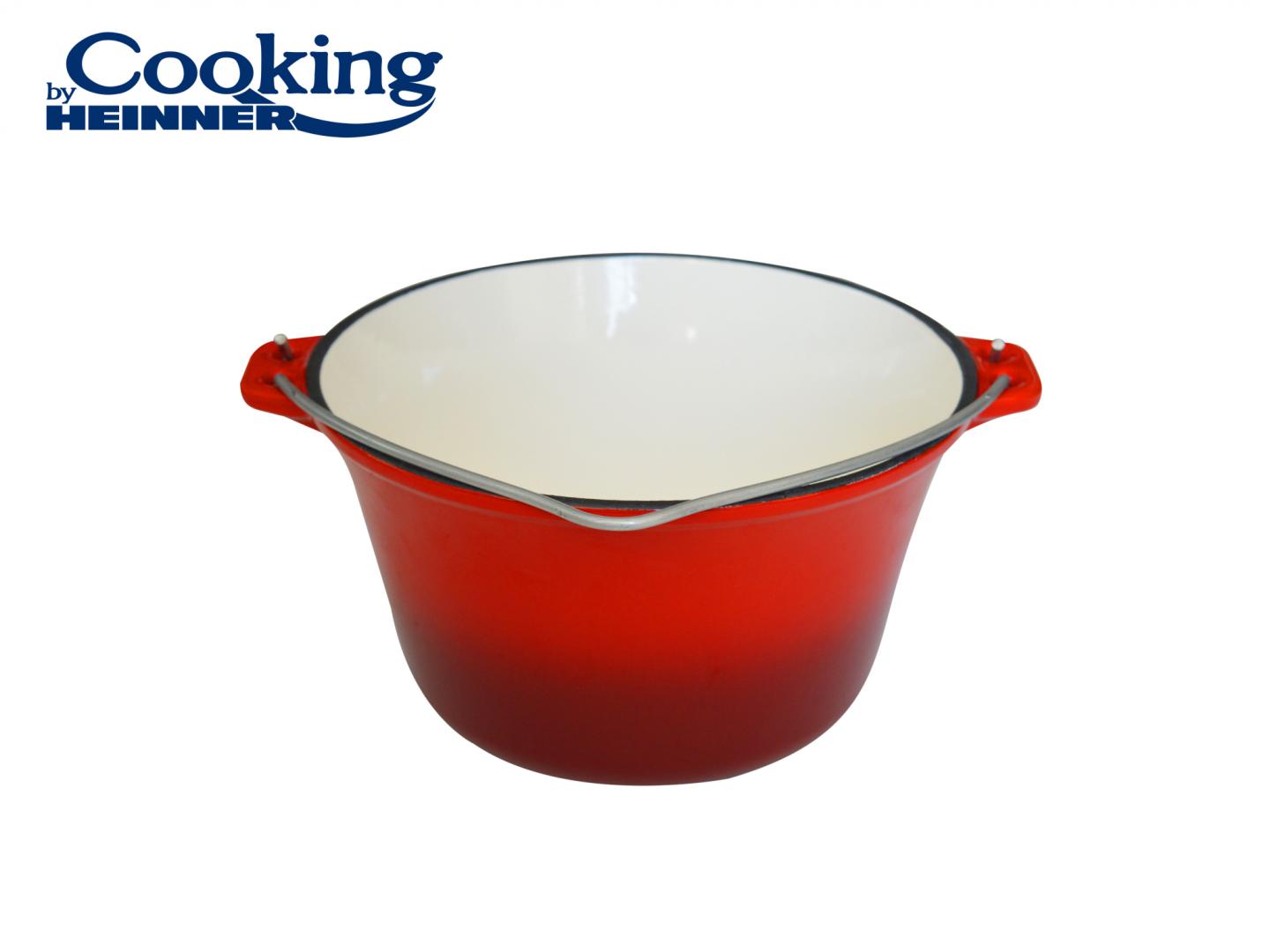 CEAUN DIN  FONTA EMAILAT, 22 X 13 CM , 3L, COOKING  BY HEINNER