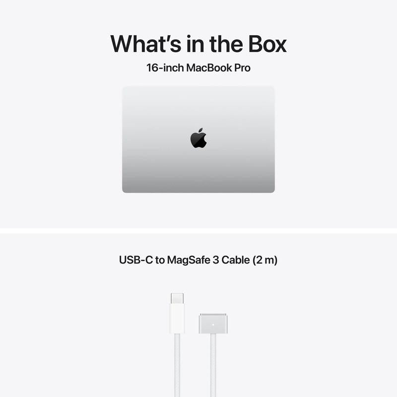 MacBook Pro 16.2"/Apple M5 Pro (CPU 18-core, GPU 20-core, Neural Engine 16-core)/48GB/2TB - Silver - US English KB (No Adapter) - 2026 (CTO from MGE64RO/A)