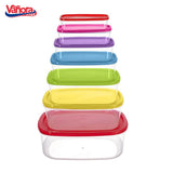 SET 7 CASEROLE DREPTUNGHIULARE HAPPY, VANORA HOME