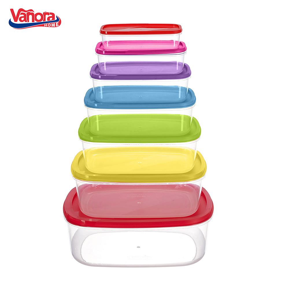 SET 7 CASEROLE DREPTUNGHIULARE HAPPY, VANORA HOME