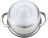 SEMIOALA INOX+CAPAC, 18X10.5 CM, 2.5 L, MYRA, COOKING  BY HEINNER