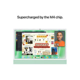 Apple iMAC 24" Retina 4.5k/ Apple M4 (CPU 10-core, GPU 10-core, Neural Engine 16-core)/16GB/512GB - Green - INT KB (2024)