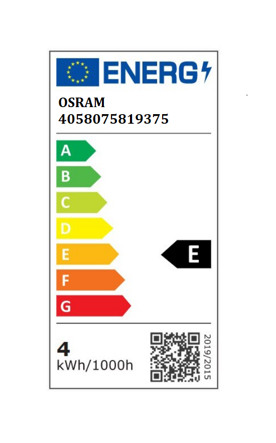 3 Becuri LED Osram Base Classic B, E14, 4W (40W), 470 lm, lumina calda(2700K), semi-transparent