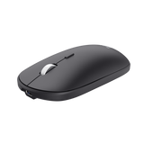 Trust Kit Wireless keyboard+mouse Lyra, mouse optic, rezolutie maxima 1200 DPI, conectivitate wireless, intefata USB-C, USB-A, negru