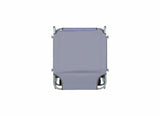 HEINNER SEZLONG CU PARASOLAR 186X55X24CM GRI