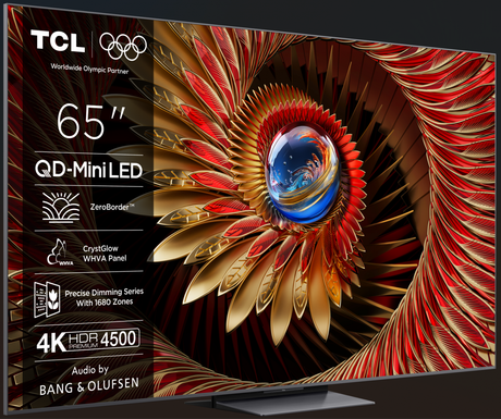 Televizor TCL Mini LED 65Q8C, 164 cm, Smart Google TV, 4K Ultra HD, (Model 2025)