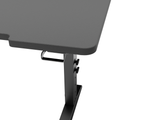 Birou gaming Genesis Holm Modular 180, material lemn/metal, reglabil pe inaltime 70 - 90 cm, iluminare RGB, management cabluri, negru