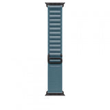 49mm Light Blue Alpine Loop - Large - Black Titanium Finish