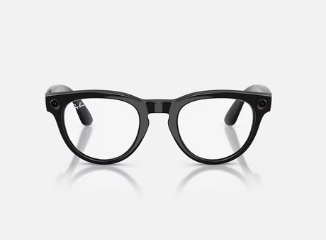 RayBan Meta HEADLINER LowBridgeFit Shinny Black - Sapphire Transitions® Gen2