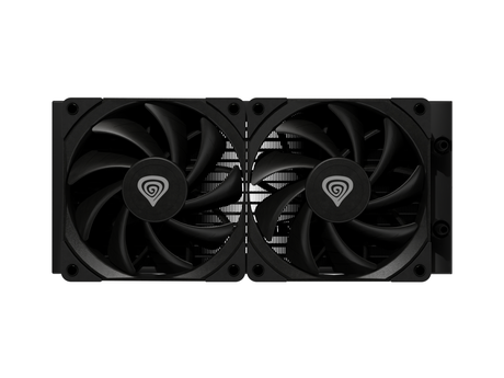 Cooler Procesor GENESIS HYDRIA 240 NEGRU, dimensiune radiator 276x120x27mm, 2 ventilatoare ARGB, Viteza ventilatoare: 500-1550 RPM, Airflow ventilatoare: 80 CFM, Suport AMD: AM4/AM5, suport INTEL: LGA 1151/1156/1150/1200/1700/1851