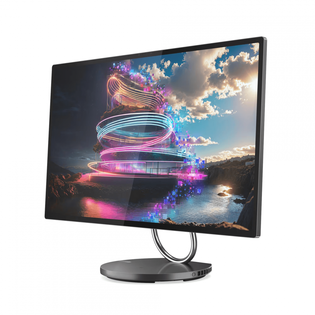 All-in-One Consumer Lenovo Yoga AIO 32ILL10 cu procesor Intel Core Ultra 7 258V pana la 4.8GHz, 31.5", UHD, IPS, 32GB LPDDR5X, NVIDIA RTX 4050, Windows 11 Pro, Gray, 3 ani garantie