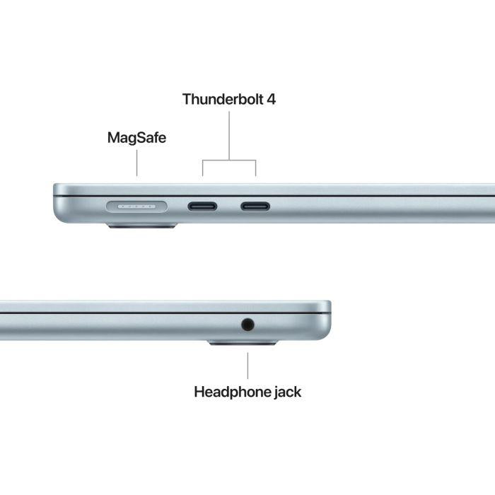 MacBook Air 13.6" Retina/Apple M5 (CPU 10-core, GPU 8-core, NeuralEngine16-core)/16GB/512GB - Sky Blue - INT KB (No Adapter) - 2026