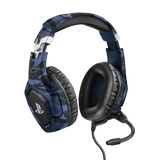 Casti cu microfon Trust GXT 488 FORZE-B GAMING HEADSET PS4, albastru
